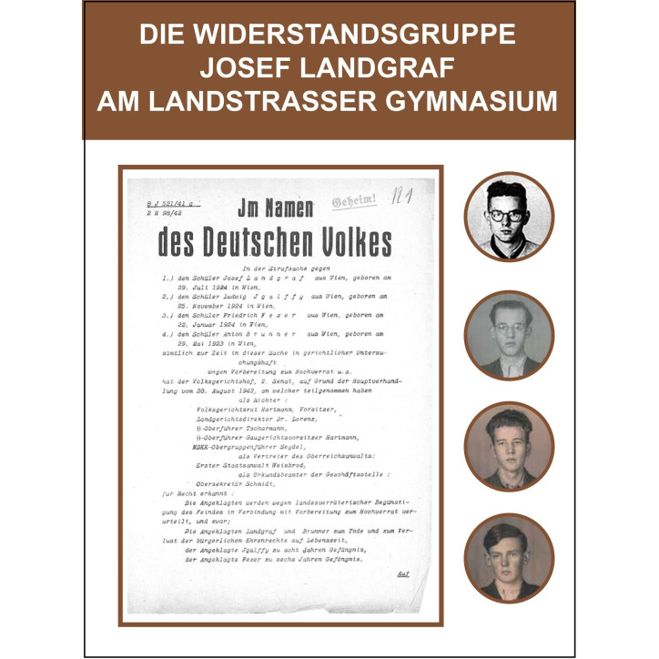 Die Widerstandsgruppe Josef Landgraf am Landstraßer Gymnasium